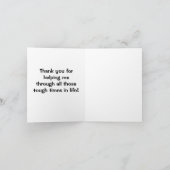 Danke für das Schützen ich! (Innenseite)