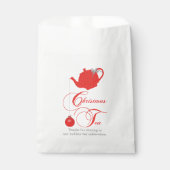 Danke für das Sharing In Christmas Tea Party Geschenktütchen (Vorderseite)