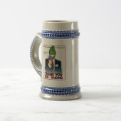 Danke für das Überfallen Bierglas (Vorderseite Links)