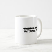 Danke für das Update Kaffeetasse (VorderseiteRechts)