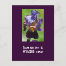 Danke für das wunderbare Abendessen! Postkarte