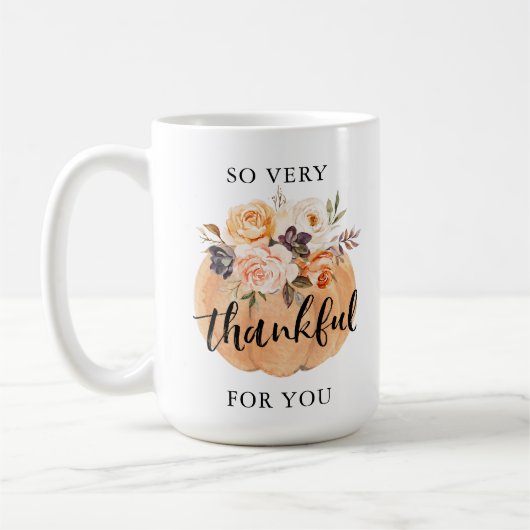 Danke für deine Erntedank Geschenke Tasse (Links)