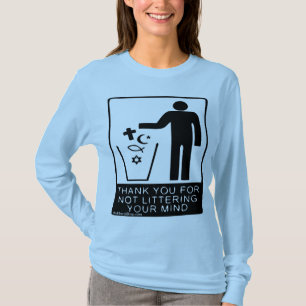 Danke für den Abfall nicht des Petite T - Shirt