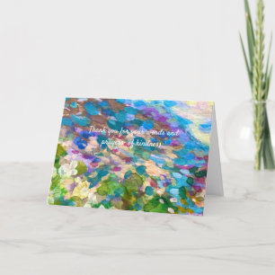 Danke für den Besuch der Beerdigung