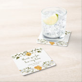 Danke für den Bienening Here Paper Untersetzer (Vor Ort)