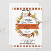 Danke für den Flyer Einladung (Vorne/Hinten)