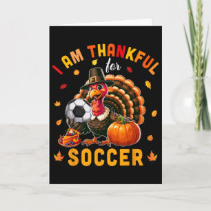 Danke für den Fußball-Erntedank Türkei Matching P Karte