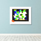 Danke für den Herbst Leinwanddruck (Insitu (Holzboden))