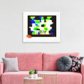 Danke für den Herbst Leinwanddruck (Insitu (Wohnzimmer))