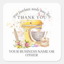 Danke für den Kauf, kleine Bäckerei Geschäft.