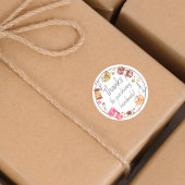 Danke für den Kauf von Handmade Runder Aufkleber