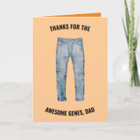 Danke für den Phantastischen Genes Vater Vatertag