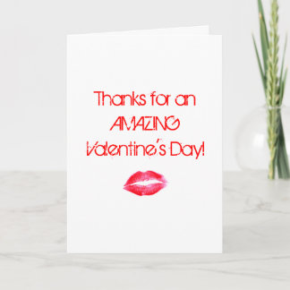 Danke für den V-Day, Sie bekommen einen M-Tag! Feiertagskarte