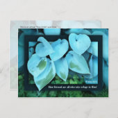 Danke für dich! postkarte (Vorne/Hinten)