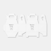 Danke für die Ankunft der Babydusche moderne einfa Geschenkschachtel (Ungefaltet)