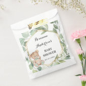 Danke für die Bear Greenery Babydusche Geschenktütchen (Versiegelt)