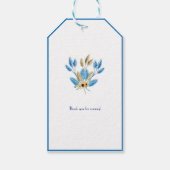 Danke für die Bewerbung von Gastgeschenk Hochzeit- Geschenkanhänger (Rückseite)