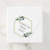 Danke für die Bohne hier Geschenkanhänger (Beispiel)