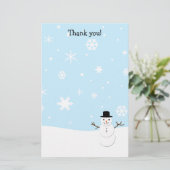 Danke für die Briefe Weihnachtsfest Briefpapier (Stehend Vorderseite)