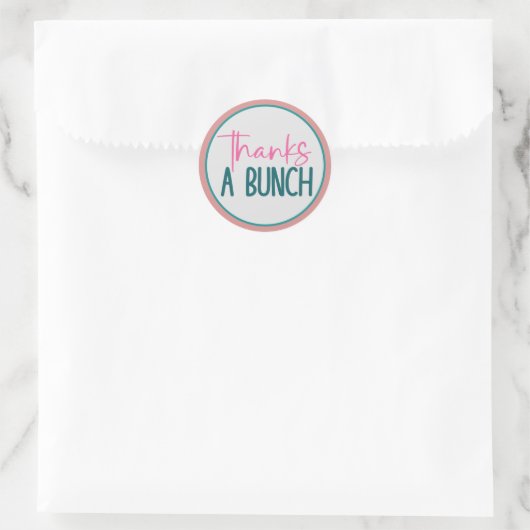 Danke für die Bunch Stickers (Tasche)