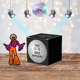 Danke für die Disco Erinnerungen Retro Geburtstag Geschenkschachtel