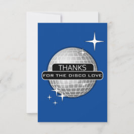 DANKE für die Disco-Liebe Ball Retro Geburtstag