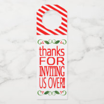 Danke für die Einladung zu Weihnachten