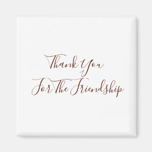 Danke für die Freundschaft Magnet