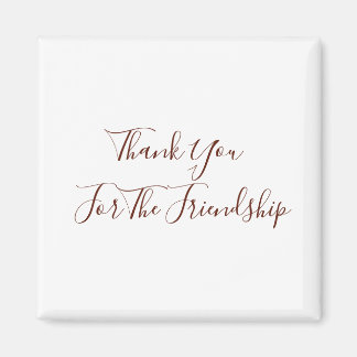 Danke für die Freundschaft Magnet