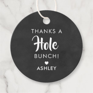 Danke für die ganze Menge, Doughnut Holes Tafel Geschenkanhänger