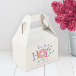 Danke für die Geburtstagsparty von Hole Bunch Donu Geschenkschachtel