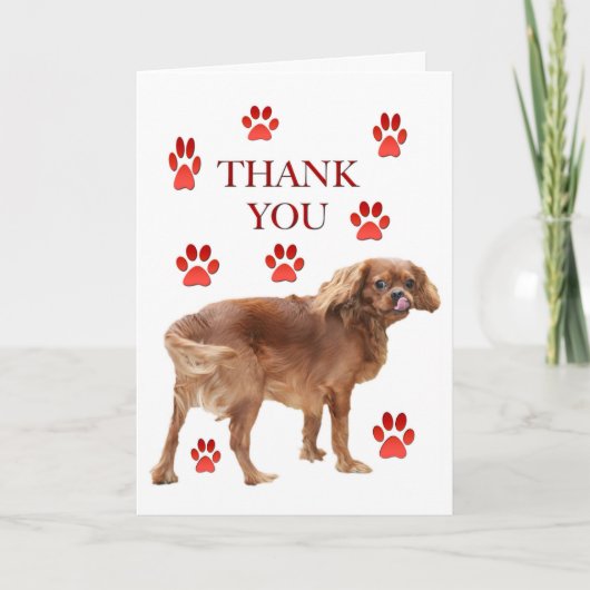 Danke für die Grußkarte (Vorderseite)