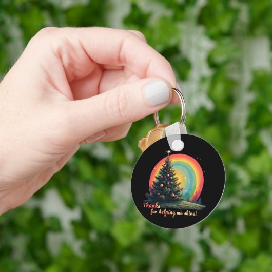 Danke für die Hilfe an mich Shine herzliche Dankba Schlüsselanhänger (Hand)