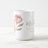 Danke für die Hilfe bei der Bloom-Tasse Kaffeetasse (Mittel)