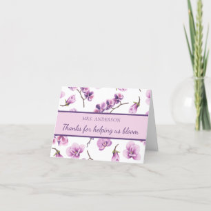 Danke für die Hilfe, die uns die Grußkarte des Blo