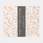 Danke für die Hilfe für den Bloom Lehrer Fleece Bl (Vorderseite (Horizontal))