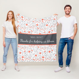 Danke für die Hilfe für den Bloom Lehrer Fleece Bl