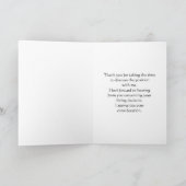 Danke für die Interview-Karte (Innenseite)