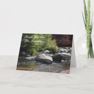 Danke für die Interview-Karte