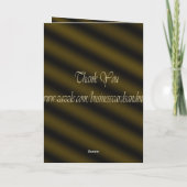 Danke für die Interview-Karte (Rückseite)