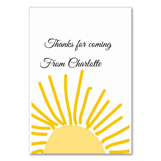 Danke für die kommende Hinzufügen Name Text-Nachri (Vorderseite)