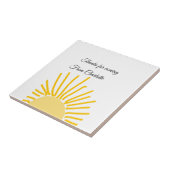 Danke für die kommende Hinzufügen Name Text-Nachri Fliese (Seite)