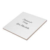 Danke für die kommende Nachricht mit Namen Fliese (Seite)