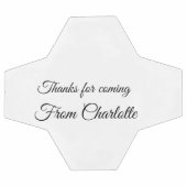 Danke für die kommende Nachricht mit Namen Fußball (Flach)