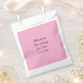 Danke für die kommende Nachricht mit Namen Geschenktütchen (Ausgeschnitten)