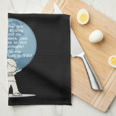 Danke für die Kraft Geschirrtuch (Viertel Falte)