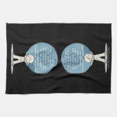 Danke für die Kraft Geschirrtuch (Horizontal)