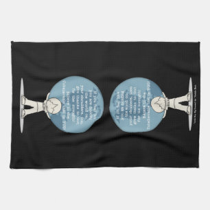 Danke für die Kraft Geschirrtuch