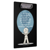 Danke für die Kraft Klemmbrett (Rechts)