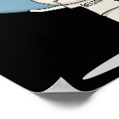 Danke für die Kraft Poster (Ecke)